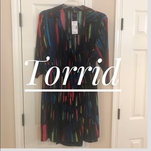 NWT Torrid Wrap Dress